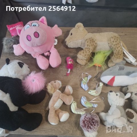 Продавам лот от детски плюшени играчки, снимка 1 - Плюшени играчки - 36797417