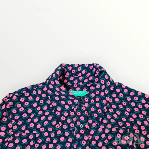 Дамска риза Benetton, снимка 2 - Ризи - 52102635