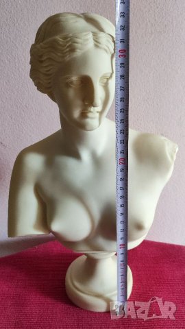Ръчно изработен бюст на Венера Милоска - Афродита. , снимка 11 - Антикварни и старинни предмети - 37550384