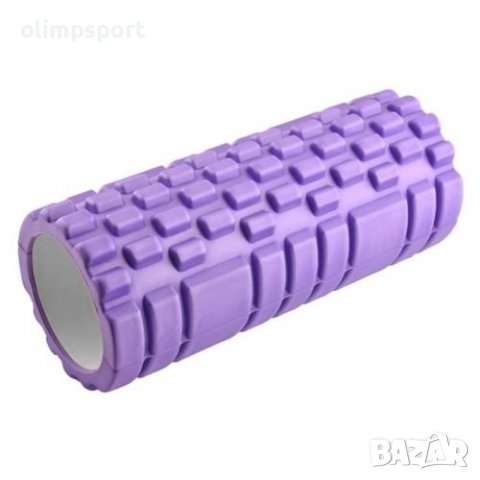 Фоумролер представлява цилиндрична ролка с релефна повърхност, снимка 2 - Йога - 39473908