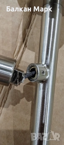 Осветително тяло / Полилей / Пендел Sompex Toledo Metal Satin – с дефект
, снимка 2 - Лампи за таван - 53326810