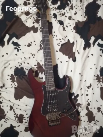 SGR Shecter Banshee-6 FR Китара 24п. флойд роуз+калъф ориг.+стр.Daddario 9/42, снимка 2 - Китари - 50129347