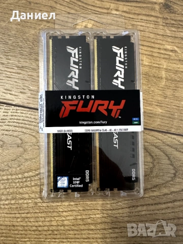 РАМ памет 16GB DDR5 5600 Kingston Fury Beast