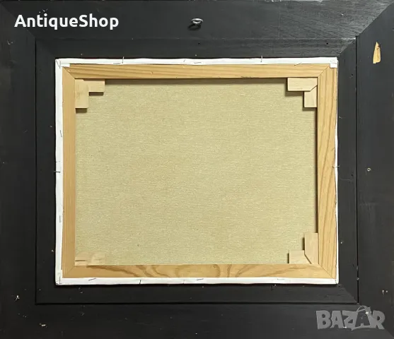 Картина, масло, платно, натюрморт, селска, къща, Hoesen, натюрморт , снимка 6 - Картини - 50428705