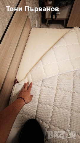 легло с матрак 160х200, снимка 4 - Матраци - 52643434