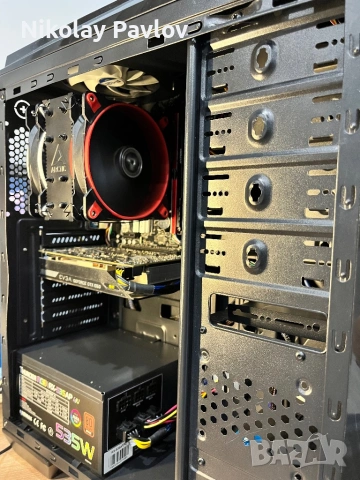 Геймърски компютър i5-9400F / GTX 1060 6GB / 16GB RAM – Готов за игра, снимка 3 - Геймърски - 53528936