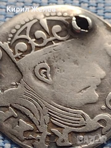 Сребърна монета 3 гроша 1585г. Стефан Батори ПОЛША 37231, снимка 4 - Нумизматика и бонистика - 42983860