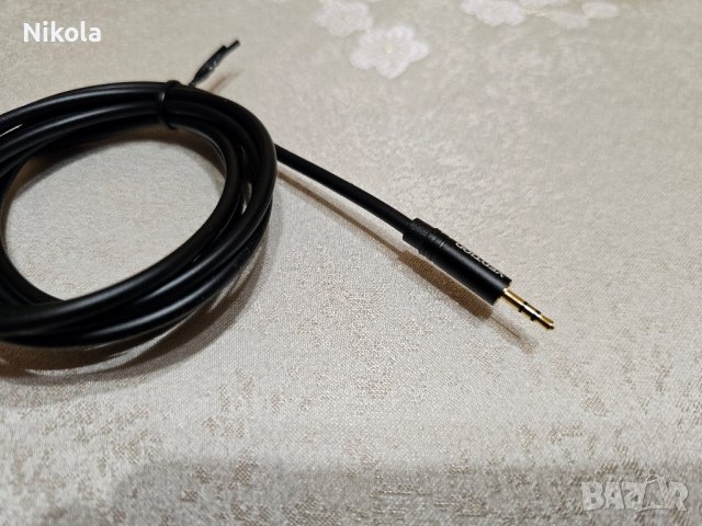 Нов Vention 3.5 mm male към 2.5mm male audio cabel AUX, снимка 3 - Ресийвъри, усилватели, смесителни пултове - 44033859