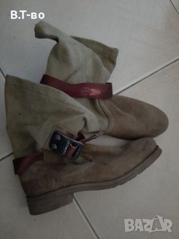 Fly London жестоки боти, снимка 3 - Дамски боти - 38425226