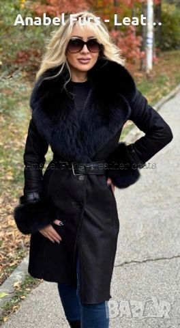 Дамски палта от естествен косъм, снимка 18 - Палта, манта - 51862576