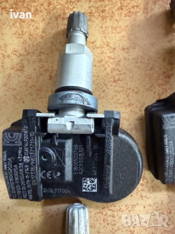 Продавам 4 бр. оргинални датчика за налягане Continental TPMS в гумите на Jaguar / Land Rover , снимка 4 - Части - 52692177