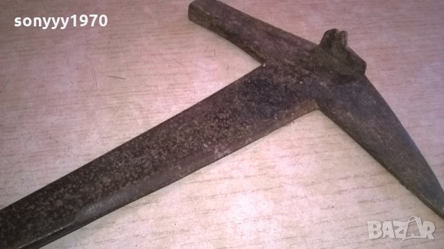 френска антика с печат/щемпел-35Х21СМ-внос франция, снимка 9 - Колекции - 26771261