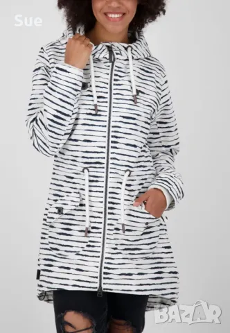 Бяла дамска парка Alife & Kickin’, снимка 1