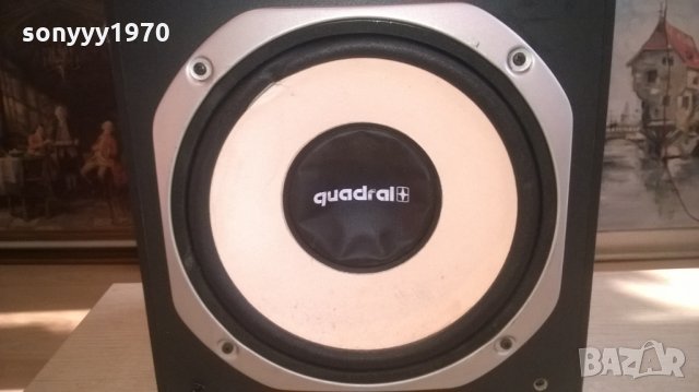quadral WEST GERMANY-голяма тонколона 55х30х21см-внос швеицария, снимка 6 - Тонколони - 27603447