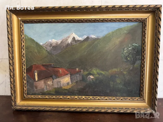 Стара маслена картина