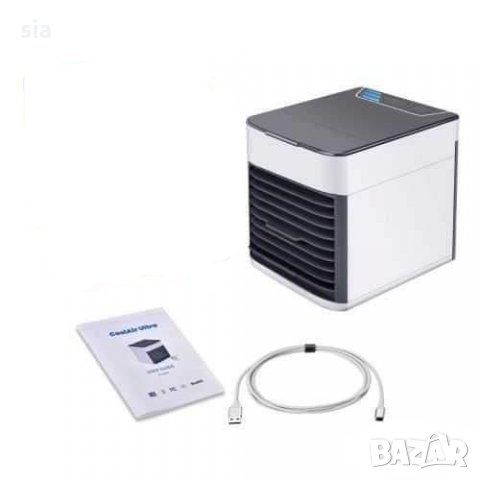 Мини климатик Automat, Персонален въздушен охладител, USB, 3 в 1, с Led диодно осветление, снимка 2 - Друга електроника - 28821144