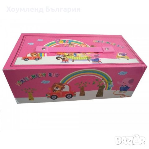 Рисувателен детски комплвект 54 части с чекмедже и куфарче с дръжка, снимка 5 - Рисуване и оцветяване - 26769524
