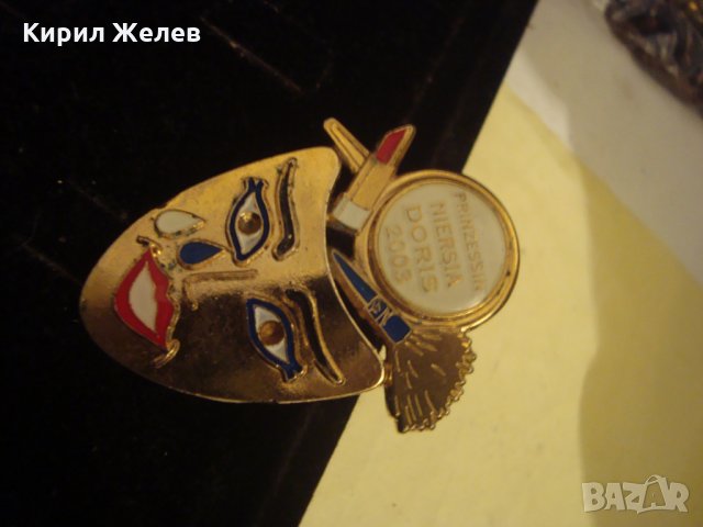 ПОЗЛАТЕНА РЯДКА БРОШКА - МАСКА 22757, снимка 6 - Други - 33423098