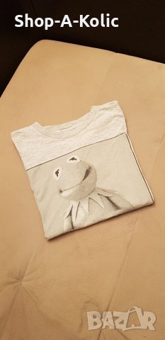 Vintage 90s Kermit Clein Under Where? Kermit The Frog Parody T-shirt, снимка 1