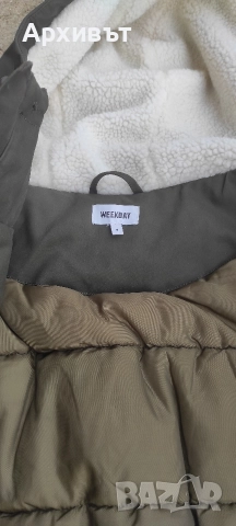 Зимно яке Weekday Omar Parka, снимка 3 - Якета - 52652484