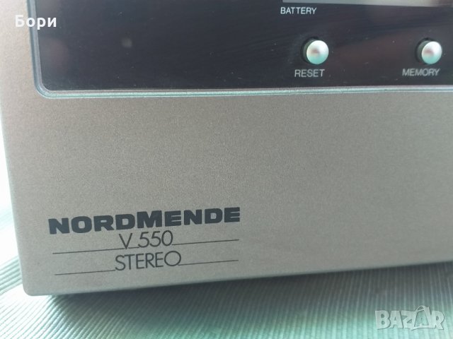 Видео NORDMENDE V550 STEREO VHS  professional, снимка 2 - Плейъри, домашно кино, прожектори - 33432629