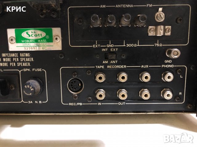 Scott R 327L,AM-FM Stereo Reseiver, снимка 17 - Ресийвъри, усилватели, смесителни пултове - 26696170
