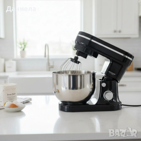 Кухненски робот Michelino 3в1: Планетарен миксер, блендер и месомелачка за лесно и бързо готвене, снимка 4 - Кухненски роботи - 53237939