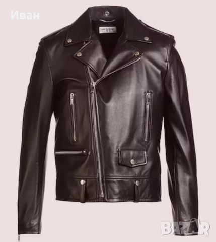 SAINT LAURENT яке от естествена кожа. Нови !