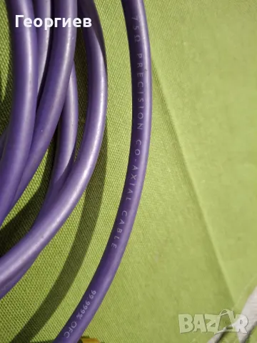 QED Qunex P75   99,999OFC coax cable,3m, снимка 4 - Аудиосистеми - 50058716