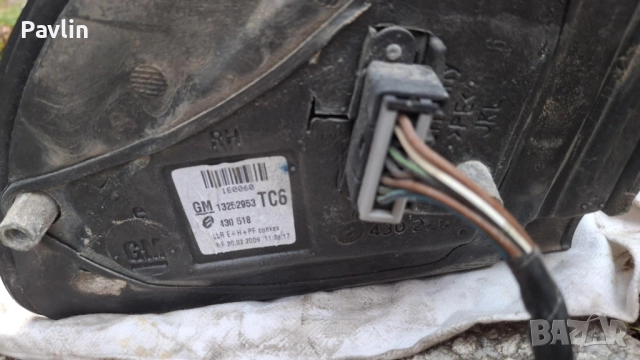 Дясно Ел. огледало с подгрев Астра H, снимка 2 - Части - 52904096