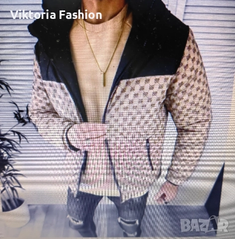 мъжко яке с две лица