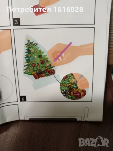 Коледни светещи диамантени декорации., снимка 9 - Гоблени - 47917418