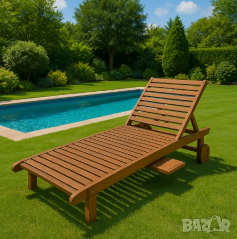 Шезлонг Muhler, Meranti