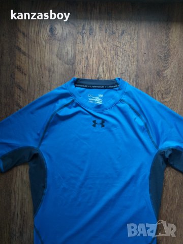 Under Armour HeatGear Compression Shirt - страхотна мъжка тениска , снимка 4 - Тениски - 40581130