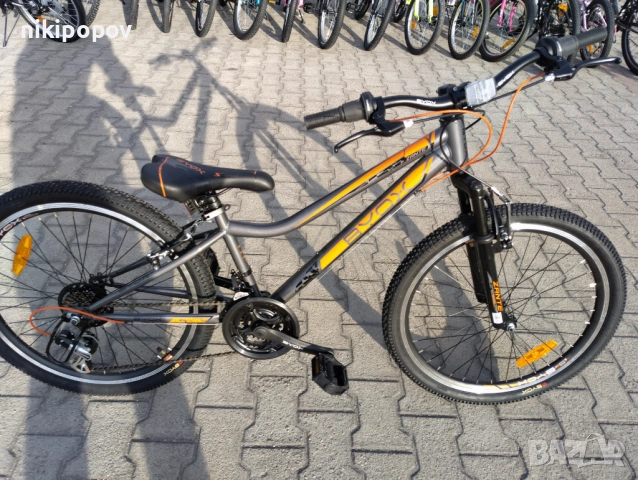 BYOX Велосипед 24" ZANTE сив, снимка 3 - Велосипеди - 53561554
