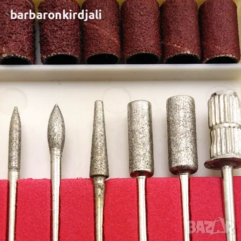 Комплект фрезери за оформяне, снимка 3 - Козметични уреди - 48999144