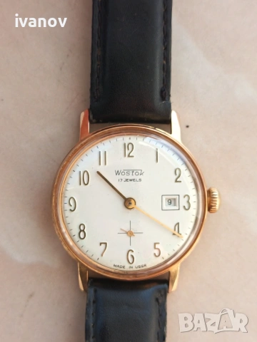 Часовник "Восток'' 17 камъка, снимка 3 - Мъжки - 53333967