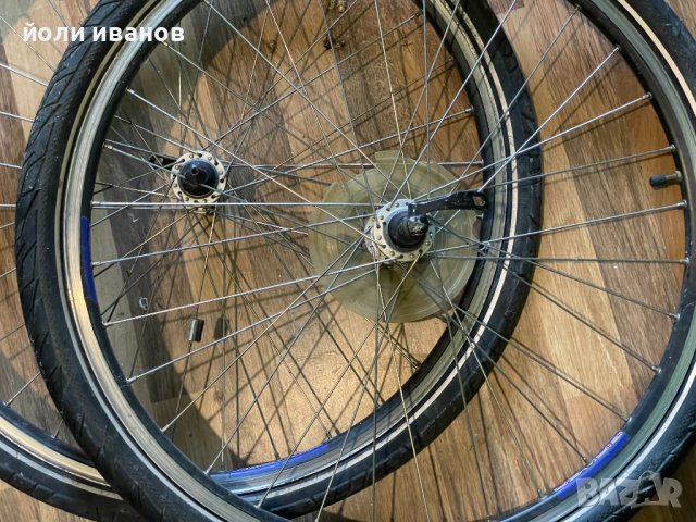 Капли задна и предна с гумите 26 цола, снимка 1 - Части за велосипеди - 43098391