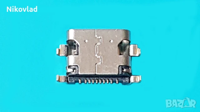Букса 10 pin (конектор) Type C USB 3.1 хоризонтална , снимка 2 - Резервни части за телефони - 50755373