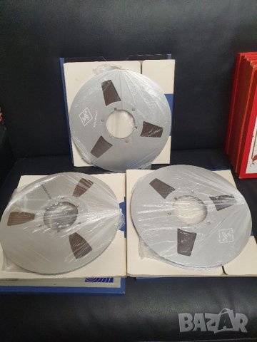 26,5см 10,5" алуминиева магнетофонна ролка AGFA Proffesional PEM 468 50 микрона В отлично състояние., снимка 3 - Декове - 40403483