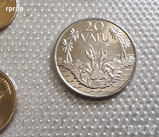Вануату.
Австралия и Океания.
1, 2, 5, 10, 20,  вату .
UNC.
Чисто нови.
5 бройки., снимка 6 - Нумизматика и бонистика - 49588713