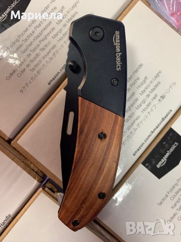 Amazon tactikal knife Джобно ножче / Сгъваемо джобно ножче / Нож с Калъф, снимка 8 - Ножове - 43773293