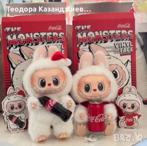 Колекционерски Labubu x Coca-Cola – Зимна лимитирана серия Pre order, снимка 2 - Други - 52240485