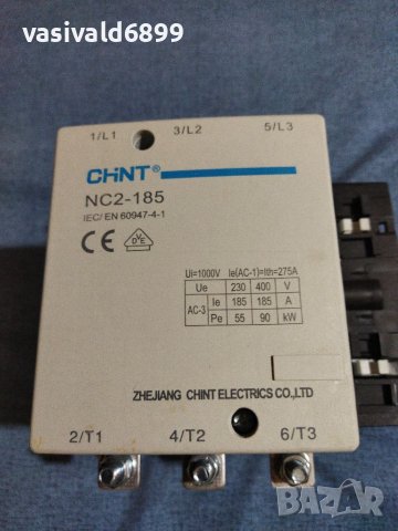Контактор CHINT NC2 - 185, снимка 1 - Резервни части за машини - 40393366