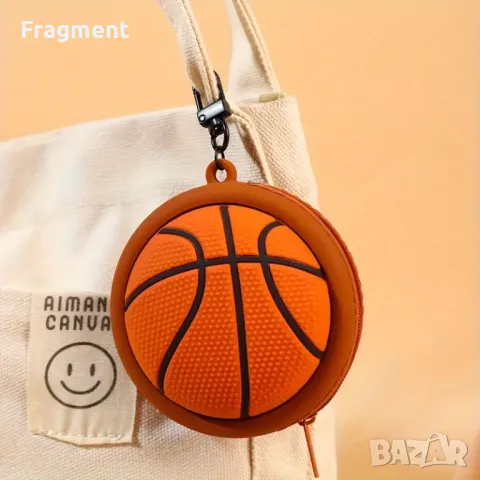 Баскетболна топка чанта/портмоне Шикозна Силиконова, снимка 4 - Баскетбол - 49090951