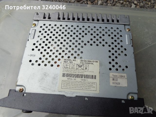 Оригинален Касетофон за Хонда, снимка 2 - Аксесоари и консумативи - 35110180