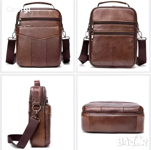 Гореща Промоция*/ Функционална висококачествена Мъжка кросбоди чанта /Естествена кожа!, снимка 13 - Чанти - 49293764