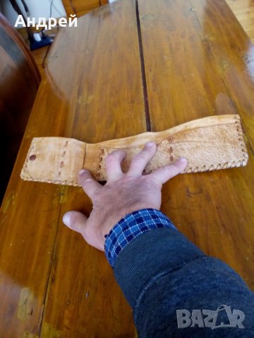 Стар кожен портфейл,портмоне #4, снимка 3 - Антикварни и старинни предмети - 27452854