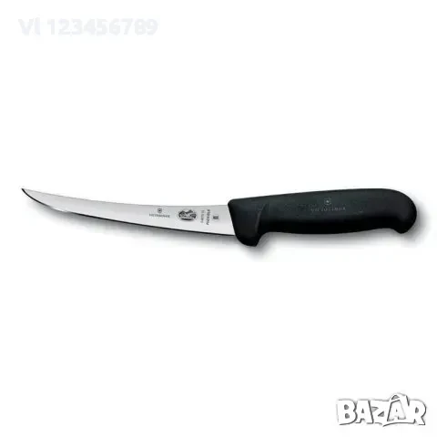 Нож за обезкостяване/месо/ Victorinox - Fibrox, 15 cm, черен 5.6613.15