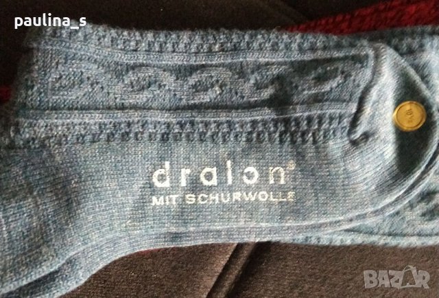 Вълнени тиролски чорапи тип калцуни над коляното от Германия , снимка 9 - Дамски чорапи - 38666828